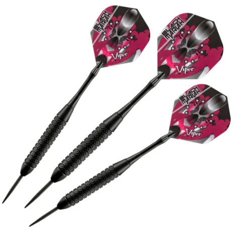 Viper Black Mariah Darts Steel Tip Darts 22 Grams