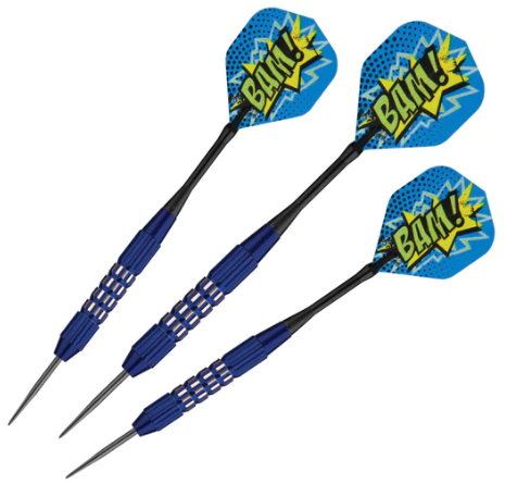 Viper Comix Darts Steel Tip Darts Blue 22 Grams