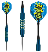 Load image into Gallery viewer, Viper Comix Darts Steel Tip Darts Blue 22 Grams