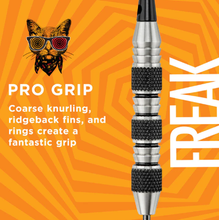Load image into Gallery viewer, Viper The Freak Darts Steel Tip Darts Knurled and Shark Fin Barrel 22 Grams