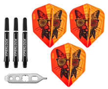 Load image into Gallery viewer, Viper The Freak Darts Steel Tip Darts Knurled and Shark Fin Barrel 22 Grams