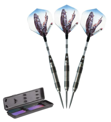 Elkadart Black Mamba 80% Tungsten Steel Tip Darts 20 Grams