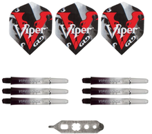 Load image into Gallery viewer, Viper Desperado 80% Tungsten Steel Tip Darts Iron Cross 24 Grams