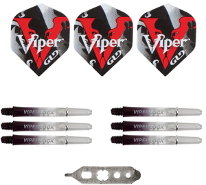 Viper Desperado 80% Tungsten Steel Tip Darts Death Mark 24 Grams