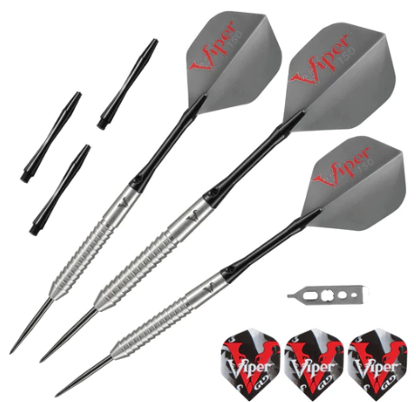 Viper V-Factor Darts 90% Tungsten Steel Tip Darts 22 Grams