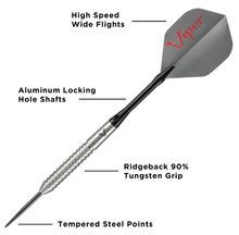 Load image into Gallery viewer, Viper V-Factor Darts 90% Tungsten Steel Tip Darts 22 Grams