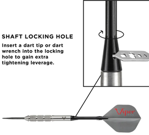 Viper V-Factor Darts 90% Tungsten Steel Tip Darts 24 Grams
