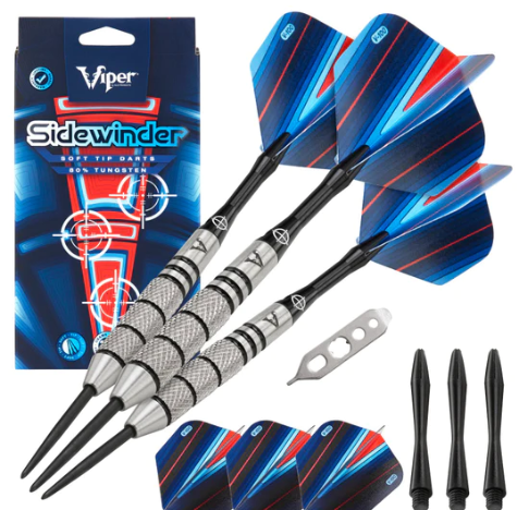 Viper Sidewinder Darts 80% Tungsten Steel Tip Darts 21 Grams