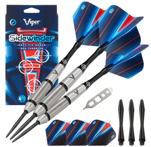 Viper Sidewinder Darts 80% Tungsten Steel Tip Darts 23 Grams