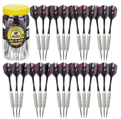 Fat Cat Darts in a Jar Steel Tip 20 Grams 27 Count