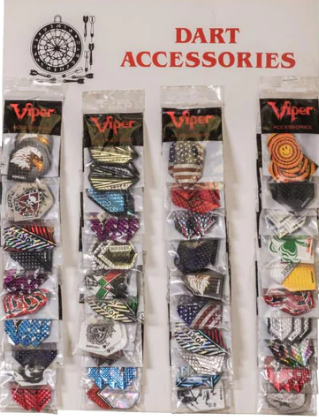 Viper Accessory Card with 40 Sets of Dimplex Flights
