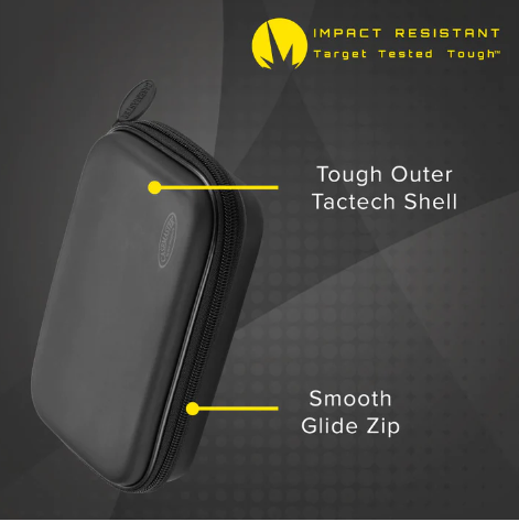 Casemaster Sentinel Dart Case with Black Zipper