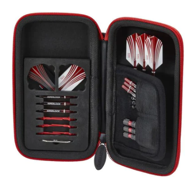 Casemaster Sport Dart Case With Red Zipper