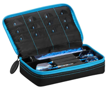 Load image into Gallery viewer, Casemaster Plazma Dart Case Black with Blue Trim