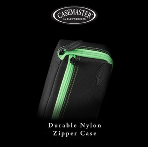 Casemaster Plazma Dart Case Black with Green Trim