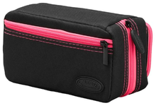 Load image into Gallery viewer, Casemaster Plazma Pro Dart Case Black with Pink Trim and Phone Pocket