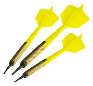 Viper Commercial Brass Bar Darts - Bag of 45 - Yellow