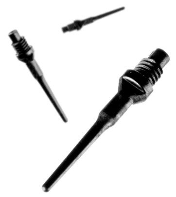 Viper Tufflex Tips II 2BA Black 500Ct Soft Dart Tips