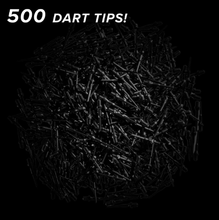 Load image into Gallery viewer, Viper Tufflex Tips II 2BA Black 500Ct Soft Dart Tips
