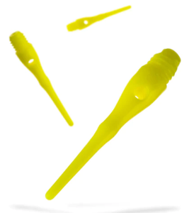 Viper Tufflex Tips III 2BA Yellow 1000Ct Soft Dart Tips