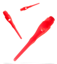Load image into Gallery viewer, Viper Tufflex Tips III 2BA Pink 1000Ct Soft Dart Tips