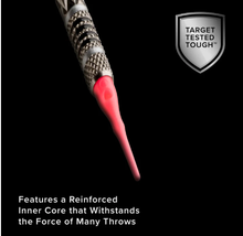 Load image into Gallery viewer, Viper Tufflex Tips III 2BA Pink 1000Ct Soft Dart Tips