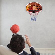 Load image into Gallery viewer, Wall Mounted Fan Backboard with Basketball Hoop and 2 Nets