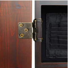 Load image into Gallery viewer, Viper Metropolitan Cinnamon Soft Tip Dartboard Cabinet