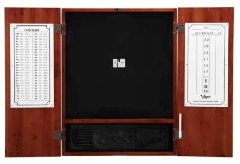 Viper Metropolitan Cinnamon Steel Tip Dartboard Cabinet