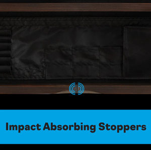 Viper Metropolitan Espresso Steel Tip Dartboard Cabinet