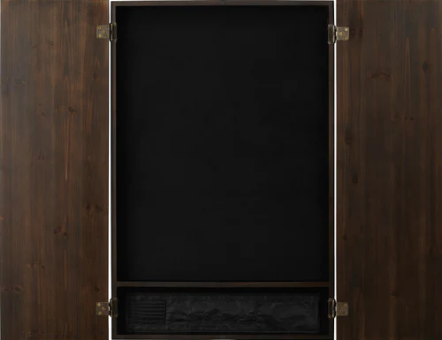 Viper Metropolitan Espresso Soft Tip Dartboard Cabinet