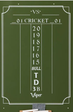 Load image into Gallery viewer, Viper Large Cricket Chalk Scoreboard