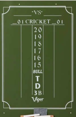Viper Large Cricket Chalk Scoreboard