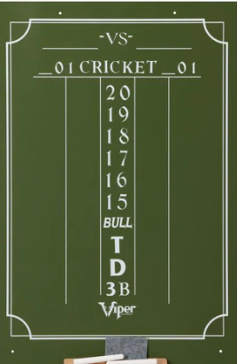 Viper Small Cricket Chalk Scoreboard
