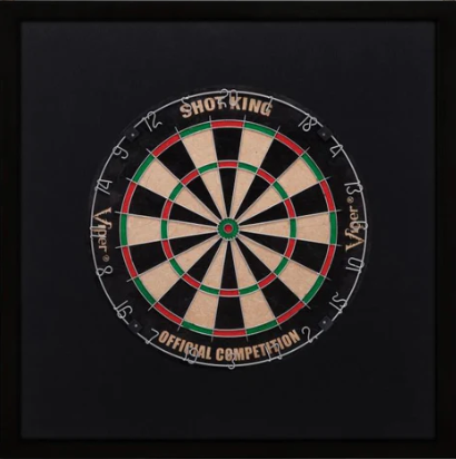 Viper Framed Dartboard Backboard