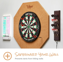 Load image into Gallery viewer, Viper Octagonal Wall Defender Dartboard Surround Cork