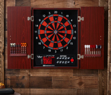 Load image into Gallery viewer, Viper Neptune Electronic Dartboard and Cabinet Hybrid, 15.5&quot; Regulation Target