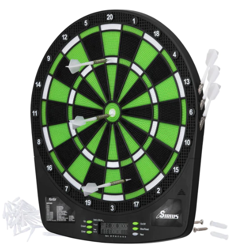 Fat Cat Sirius Electronic Dartboard, 13.5