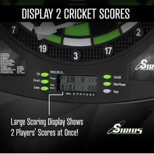 Load image into Gallery viewer, Fat Cat Sirius Electronic Dartboard, 13.5&quot; Compact Target