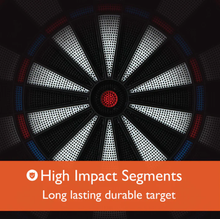 Load image into Gallery viewer, Fat Cat Mercury Electronic Dartboard, 13.5&quot; Compact Target