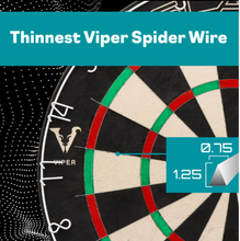 Load image into Gallery viewer, Viper Slash Sisal Dartboard WDF Accredited