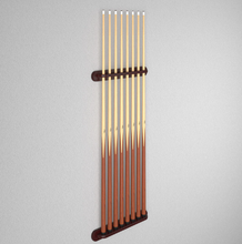 Load image into Gallery viewer, Viper Traditional Mahogany 8 Cue Wall Cue Rack