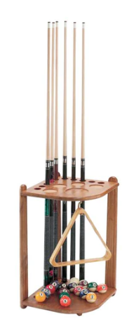 Viper Oak 10 Cue Corner Cue Rack