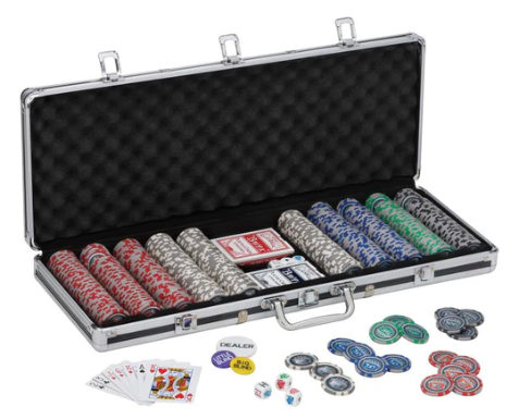 Fat Cat Bling 13.5 Grams 500Ct Poker Chip Set