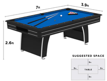 Load image into Gallery viewer, Fat Cat Tucson 7&#39; Billiard Table