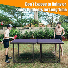 Load image into Gallery viewer, Multi-Use Foldable Midsize Removable Compact Ping-pong Table