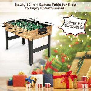 10-in-1 Multi Combo Game Table Set for Home Success