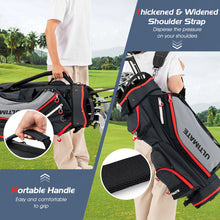 Load image into Gallery viewer, 9.5 Inch Golf Cart Bag with 14 Way Full-Length Dividers Top Organizer