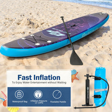 Load image into Gallery viewer, Inflatable Stand Up Paddle Board Surfboard with Bag Aluminum Paddle Pump