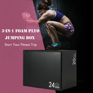 3-in-1 Foam Jumping Box for Jump Training